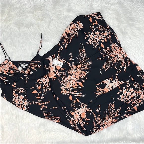 Joie Almona Floral Print Button Front Pleated Maxi Dress, Size M - Picture 8 of 12